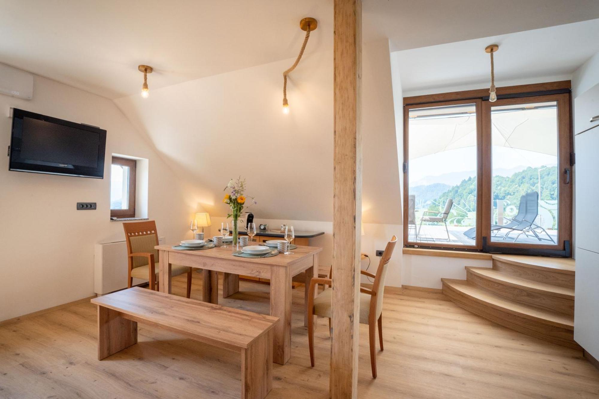 Aparthotel Hom At Vintgar Zgornje Gorje Værelse billede
