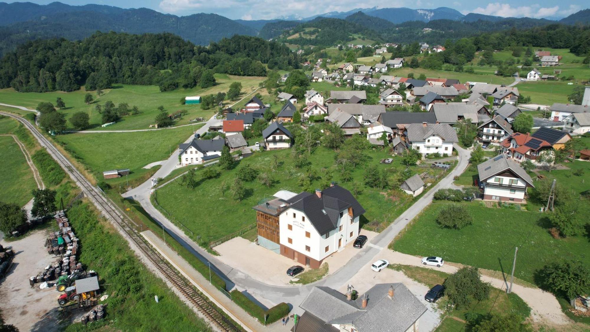 Aparthotel Hom At Vintgar Zgornje Gorje Eksteriør billede