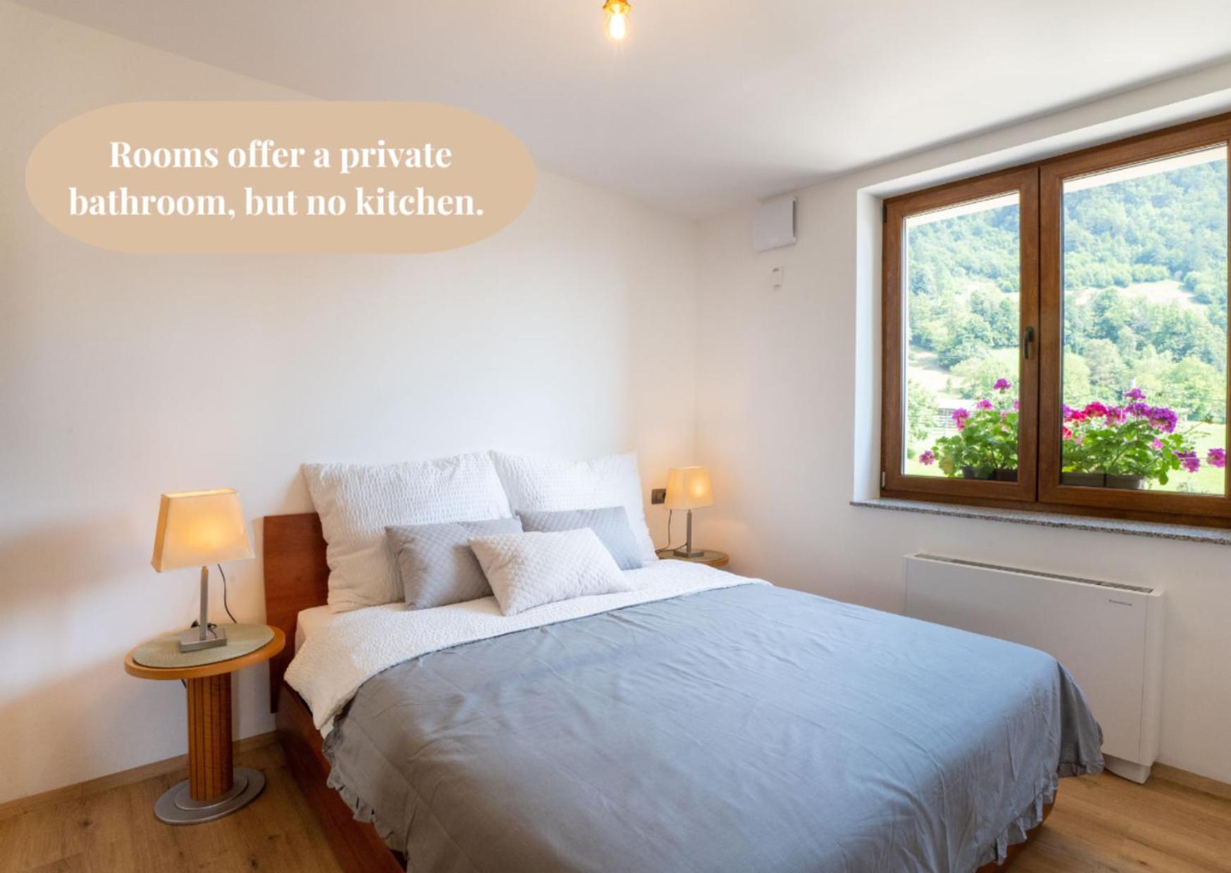 Aparthotel Hom At Vintgar Zgornje Gorje Eksteriør billede